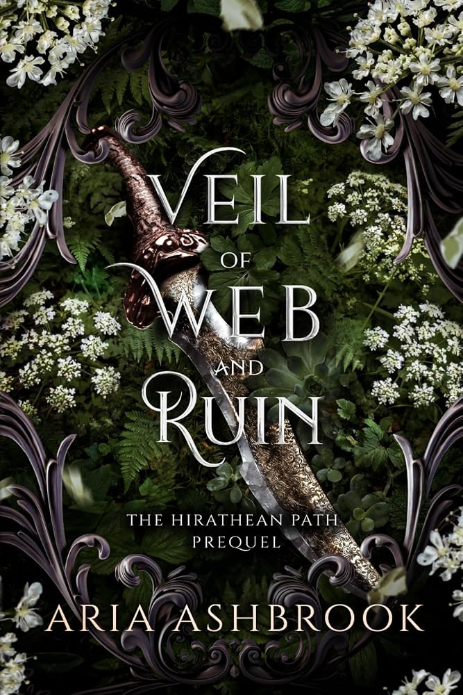 Veil of Web and Ruin: A Dark Enemies To Lovers Fantasy Romance Prequel Story cover image